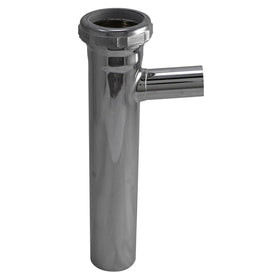 Tailpiece Slip Joint 1-1/2 x 8 Inch Satin Brass 22 Gauge