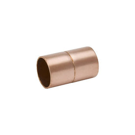 Stop Coupling Rolled 1-3/8 Inch OD Copper Copper x Copper W 01055