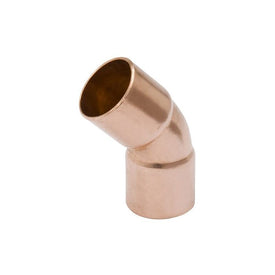 Elbow 45 Degree 7/8 Inch OD Copper x Copper Copper W 03034