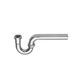 P-Trap Brass 1-1/4 Inch Chrome 17 Gauge Chrome