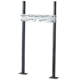 Urinal Carrier Less Bearing Plate Floor Mount Steel for Support of Wall-Hung Urinals Independent of Wall