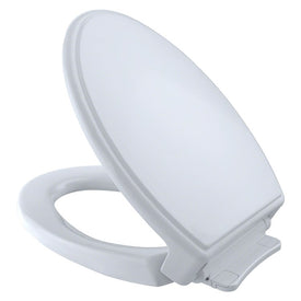 Traditional Elongated SoftClose Toilet Seat with Lid