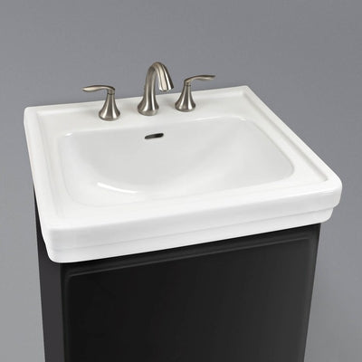 Promenade 24" Pedestal Sink Top Only with Three Holes