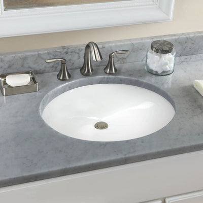 Dantesca 21-1/4 Oval Undermount Bathroom Sink