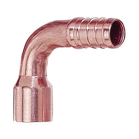 Elbow 90 Degree Short Radius 3/4 Inch Copper Sweat x Crimp PEX F1807