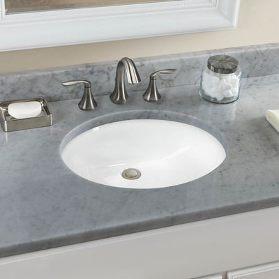 Rendezvous 19-1/4" Oval Undermount Bathroom Sink