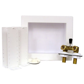 Quadtro Washing Machine Outlet Box with Single Lever Ball Valve/F1807 PEX