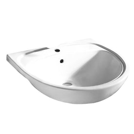 Mezzo 22"W Semi-Countertop Sink for Single Hole Faucet