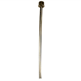 Faucet Riser Extension 3/8 x 12 Inch Rough Brass Lead Free Brass
