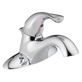 Classic Single Handle Centerset Bathroom Faucet with Lever Handle/Drain