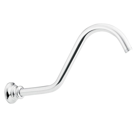 Waterhill 14" High-Arc Curved Shower Arm with Flange