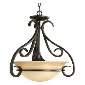 Torino Three-Light Semi-Flush Mount Ceiling Light