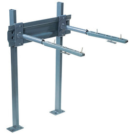 Lavatory Carrier Concealed Track Arm Floor Mount
