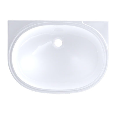 21-5/8" Oval Undermount Bathroom Sink