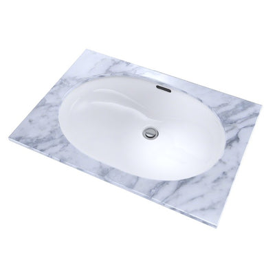 21-5/8" Oval Undermount Bathroom Sink