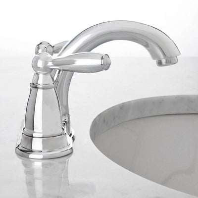 Brantford Two Handle Centerset Lavatory Faucet with Drain
