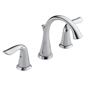 Lahara Two Handle Widespread Bathroom Faucet with Drain