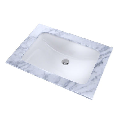 20-7/8" Rectangular Undermount Bathroom Sink