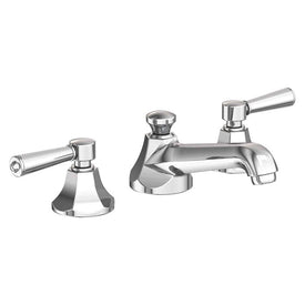 Metropole Two Handle Widespread Bathroom Faucet with Drain