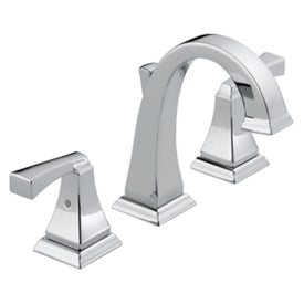 Dryden Two Handle Widespread Bathroom Faucet with Drain