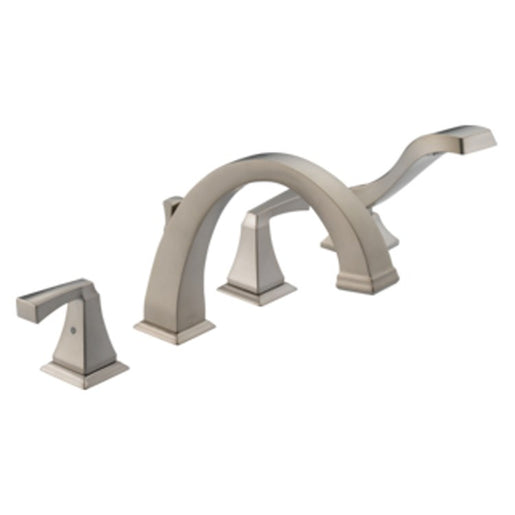 Dryden Two Handle 4-Hole Roman Tub Faucet with Handshower