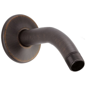 Universal 6" Wall Mount Shower Arm with Round Flange