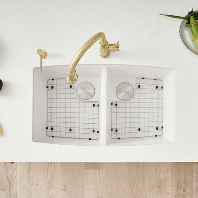 12-3/4"L x 15-1/4"W Stainless Steel Sink Grid