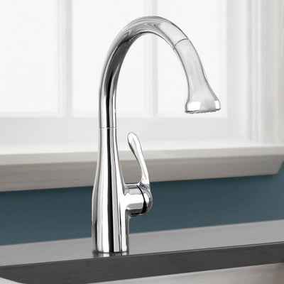 Allegro E Single Handle Pull Down Kitchen Faucet