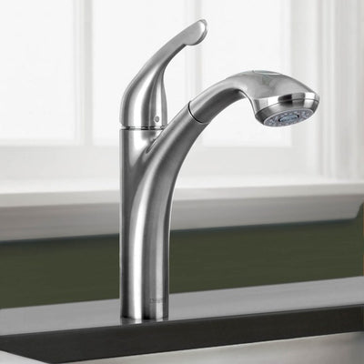 Allegro E Single Handle Pull Out Kitchen Faucet