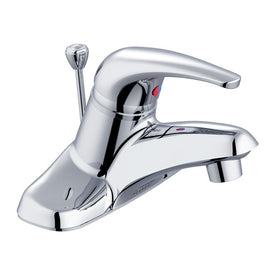 Lavatory Faucet Maxwell 4 Inch Spread 1 Lever ADA Chrome 1.2 Gallons per Minute