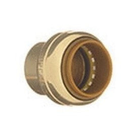 Tube Cap 1/2 Inch Lead Free Push Fit 250 Degrees Fahrenheit