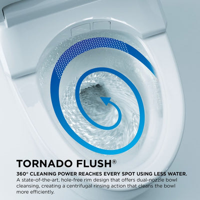 Carlyle II Elongated One-Piece High-Efficiency Toilet with Seat