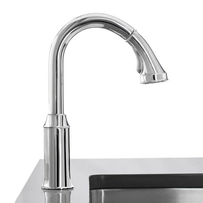 Talis C Single Handle Pull Down Prep Faucet with Dual Spray