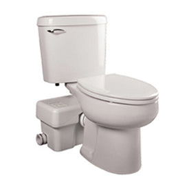 Ascent II Macerator and Elongated Toilet System