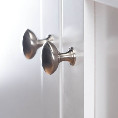 Simplicity Shaker 24"W x 21"D x 34.5"H Single Bathroom Vanity Cabinet Only with No Side Drawers