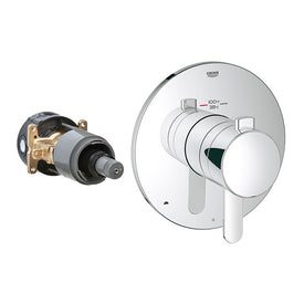 GrohFlex Cosmopolitan Dual-Function Thermostatic Valve Trim with Control Module/Lever Handle