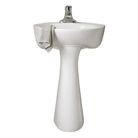 Cornice 15-1/2" Pedestal Bathroom Sink