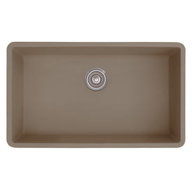 Precis 32" Super Single Bowl Silgranit Undermount Kitchen Sink