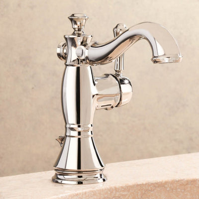 Cassidy Single Handle Bathroom Faucet with Drain