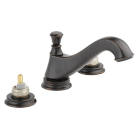 Cassidy Two Handle Widespread Bathroom Faucet with Drain without Handles