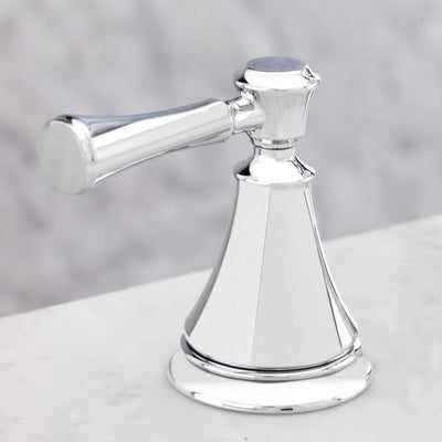 Cassidy Two Handle Widespread Bathroom Faucet with Drain