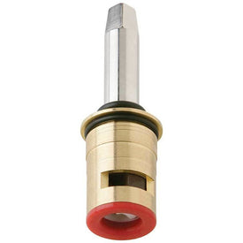 Faucet Cartridge Ceramic Left Hand Quarter Turn Long Stem Lead Free Brass 2-7/8 Inch