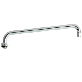 Spout Swing with SoftFlo Aerator 14x4" Chrome Plated Lead Free
