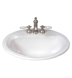 Product Image: 267410070WH Bathroom/Bathroom Sinks/Drop In Bathroom Sinks