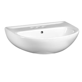 Evolution 24"W Pedestal Sink Top for 4" Centerset Faucet