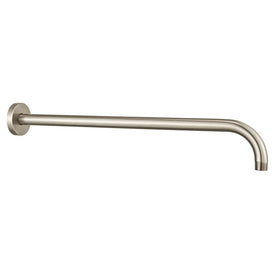 18" Wall Mount Right Angle Shower Arm with Round Flange