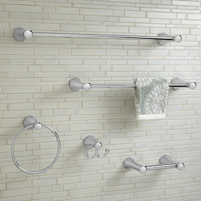 C Series Round Towel Ring - Brushed Nickel
