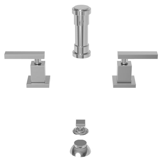 Secant Two Handle Bidet Faucet with Drain
