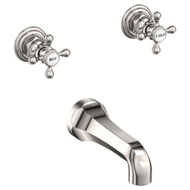 Astor Two Handle Wall-Mount Tub Filler Trim