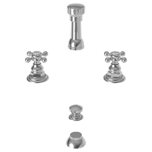 Astor Two Handle Bidet Faucet with Drain